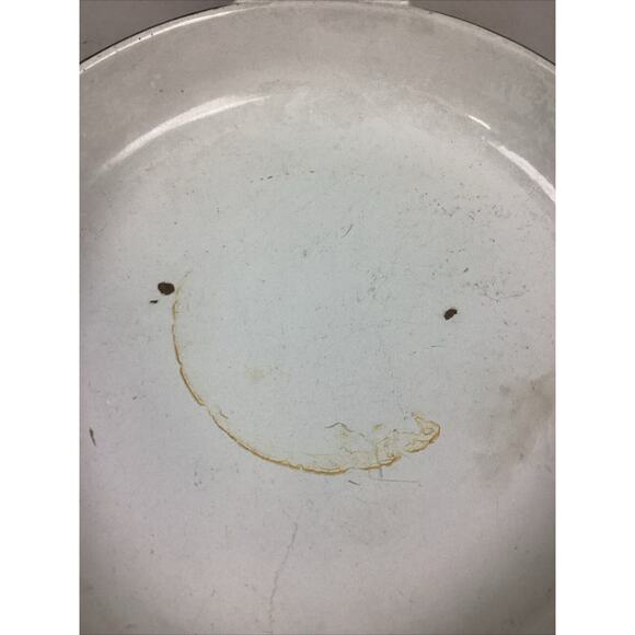 Vintage Cast Iron/Enamel Blue Tulip Double Handled Baking Dish #25 - Holland - Picture 3 of 8